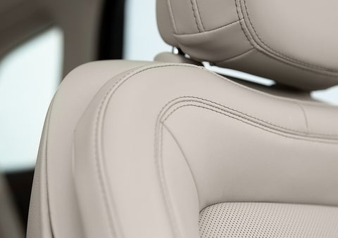 Fine craftsmanship is shown through a detailed image of front-seat stitching. | Preston Lincoln in Hurlock MD