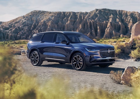 A 2024 Lincoln Nautilus® SUV is parked in a desert national park. | Preston Lincoln in Hurlock MD